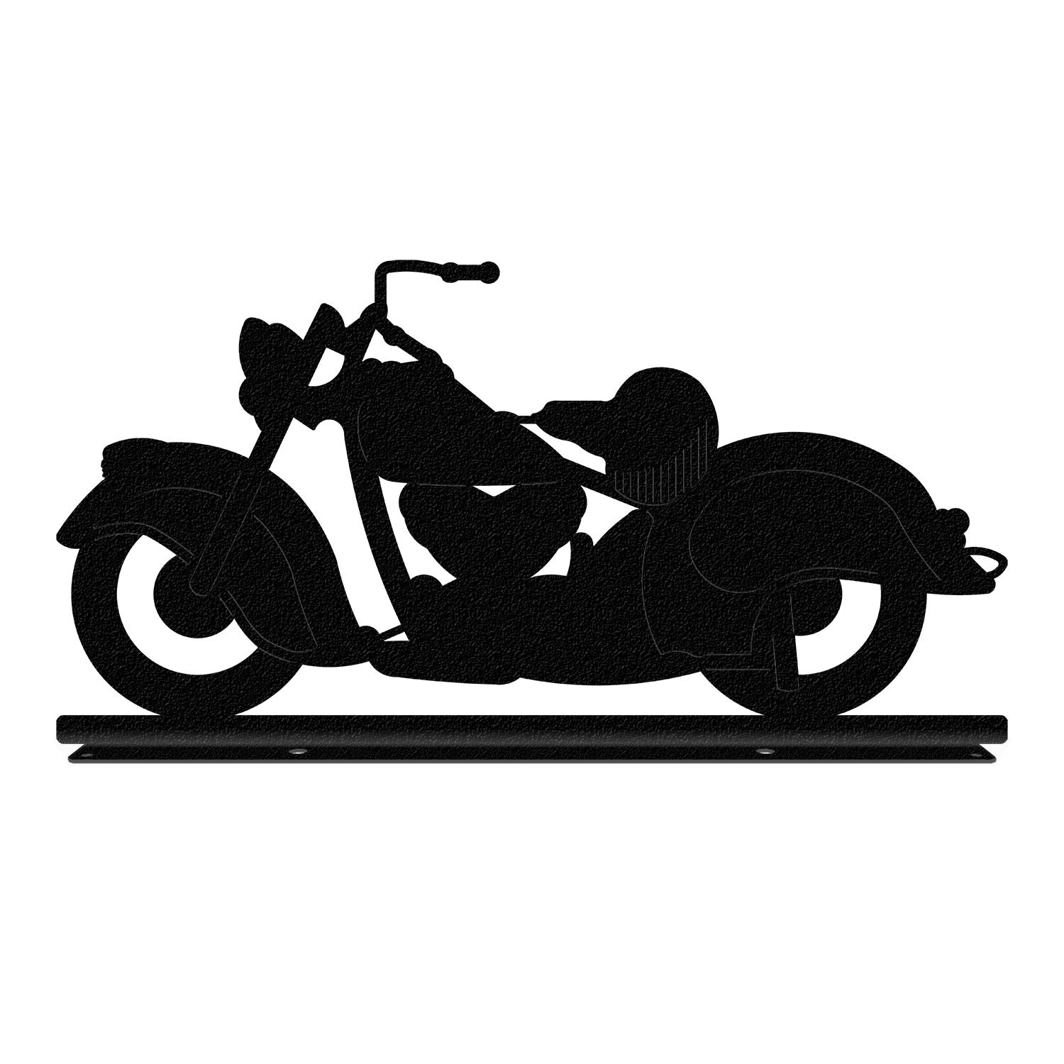 Classic Motorcycle Mailbox Topper – JE3 Metal Works