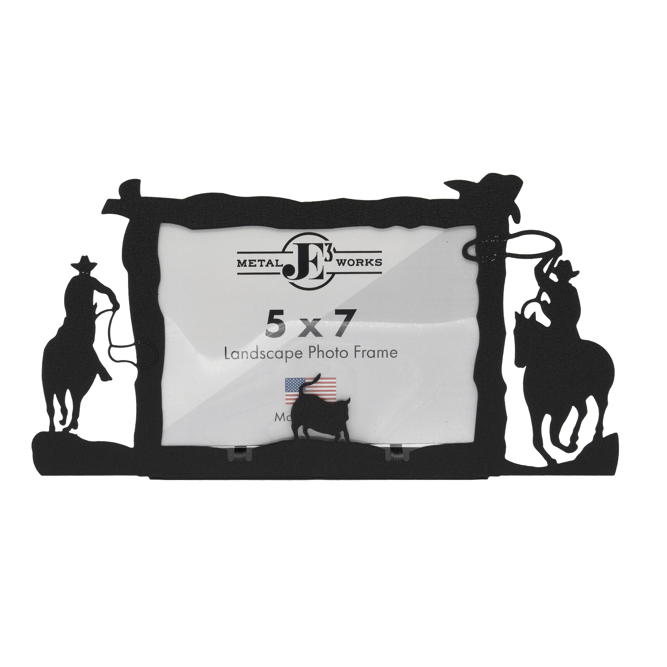 Team Roping Black And White