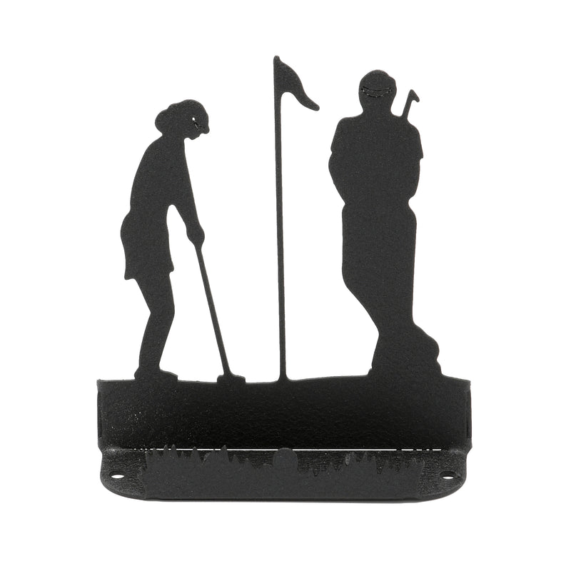 Couples Golf Business Card Holder