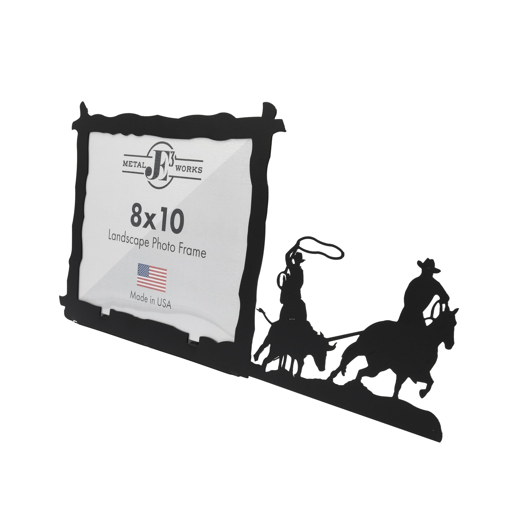 Running Picture Frame Rope Team Roping Picture Frame – JE3 Metal Works