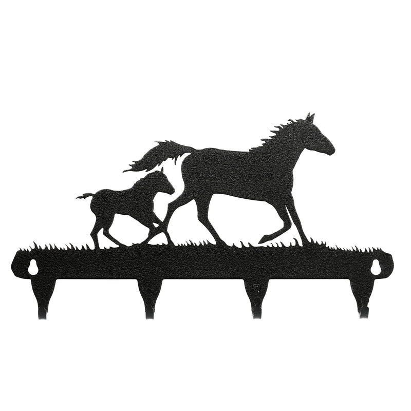 Mare & Foal Horse Key Hooks