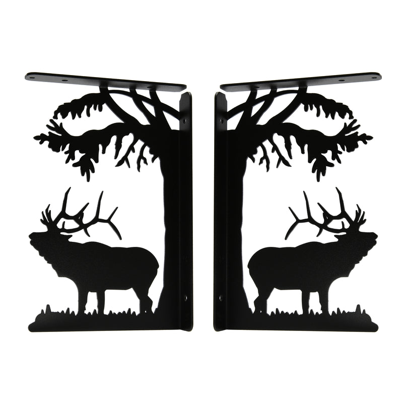 Elk Shelf Brackets (Set of 2)