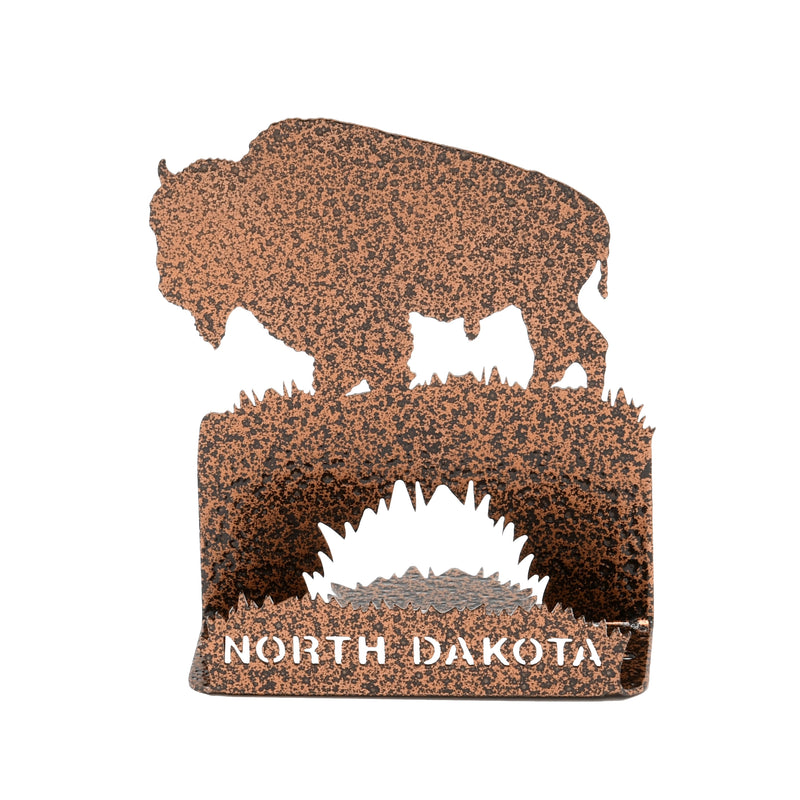 North Dakota Buffalo Business Card Holder