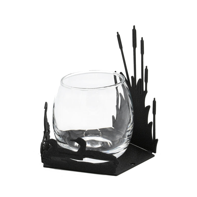 Loons on the Lake Candle Holder
