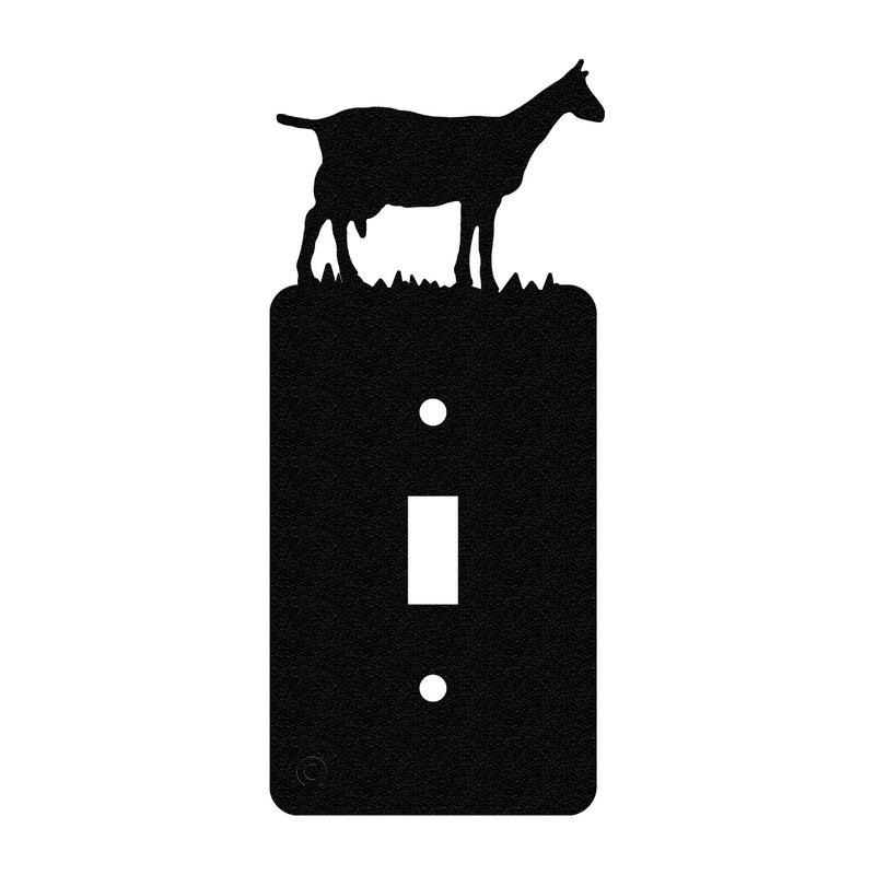Alpine Goat Wall Plate