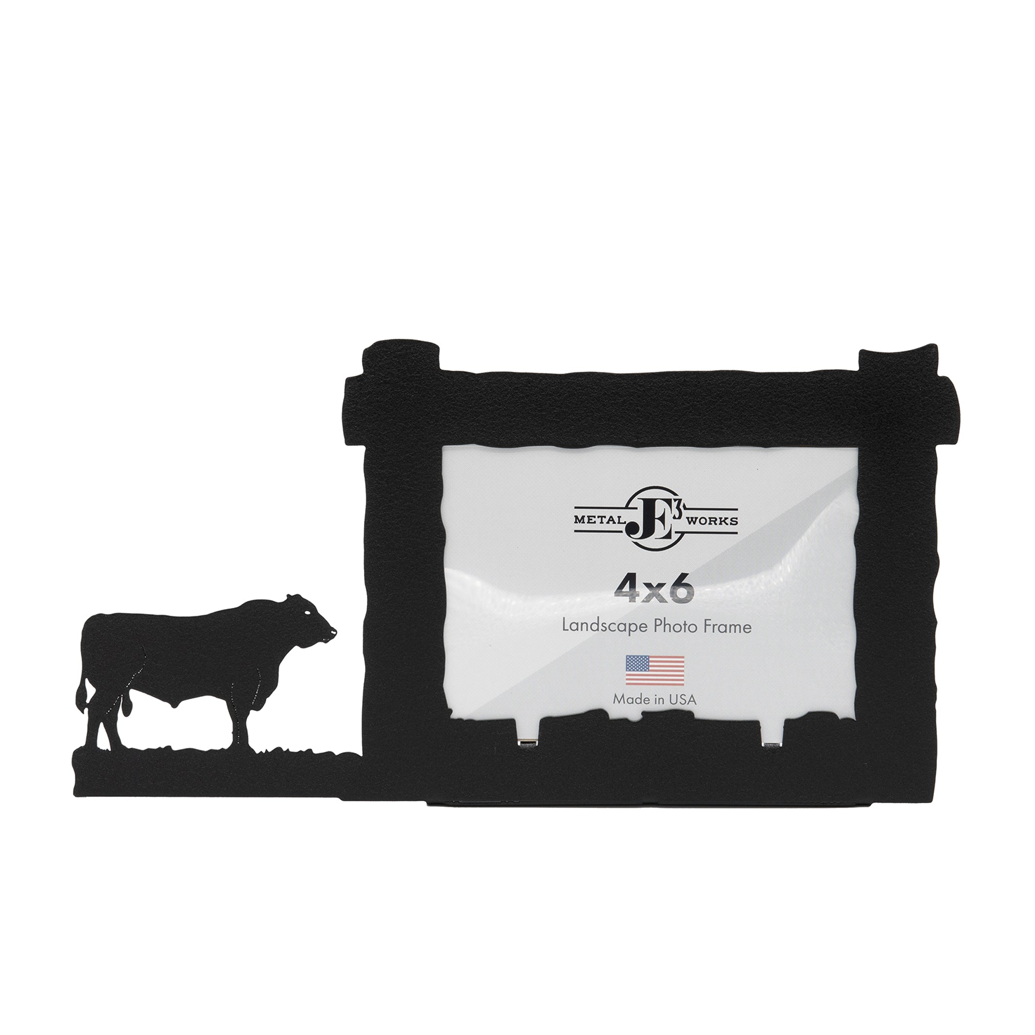 Bull Picture Frame – JE3 Metal Works
