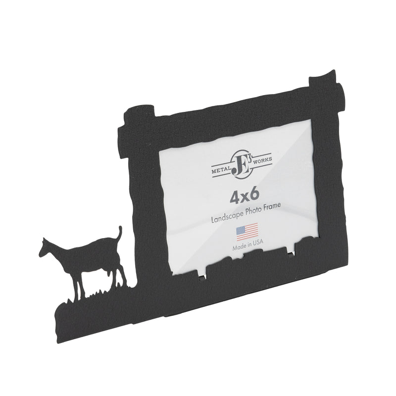 Goat Frame Round Swiss Goat Picture Frame – JE3 Metal Works