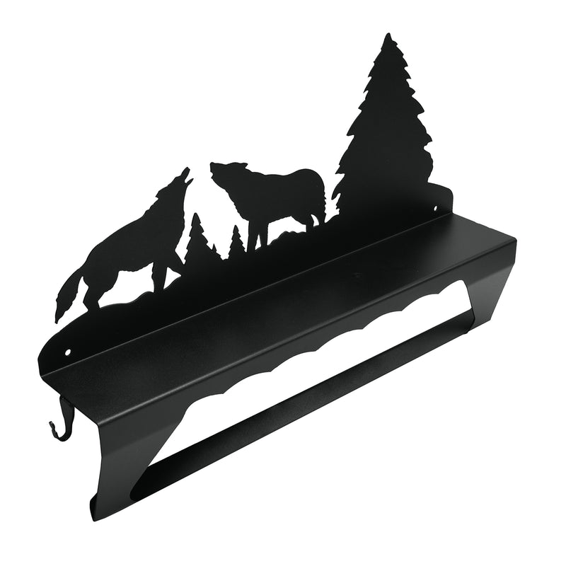 Howling Wolves Towel Bar